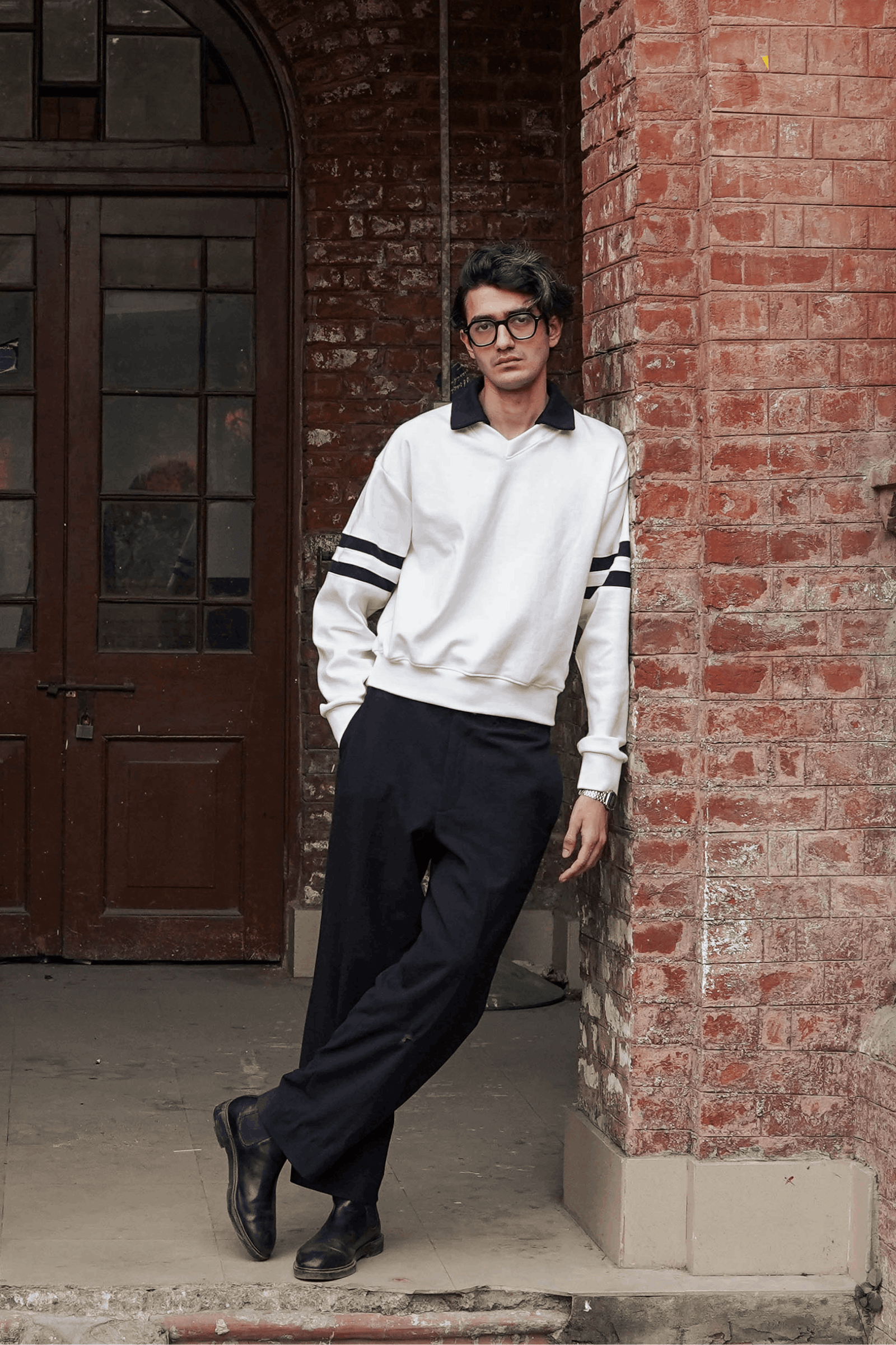 Black Regent Trousers